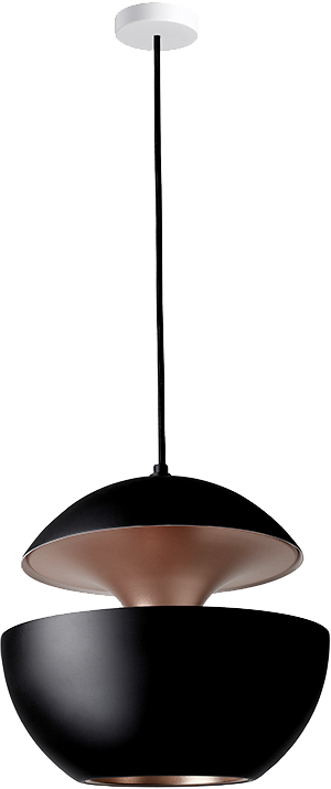 here comes the sun lamp black copper